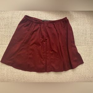 Brandy Melville Faux Suede Mini Skirt